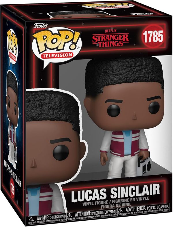 Funko Pop! TV: Stranger Things - Lucas Sinclair - Collectable Vinyl Figure - Gift Idea - Official Merchandise - Toys for Kids & Adults - TV Fans - Model Figure for Collectors and Display