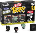 Funko Bitty POP! Batman 85th - Catwoman. 4-Pack and A Surprise Mystery Mini Figure - 0.9 Inch (2.2 Cm) - DC Comics Collectable - Stackable Display Shelf Included - Gift Idea - Party Bags Stocking