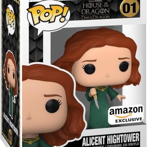 Funko Pop TV: House of The Dragon - Lady Alicent Hightower Hightower. Summer Convention - House of The Dragon - Amazon Exclusive - Collectable Vinyl Figure - Gift Idea - Official Merchandise