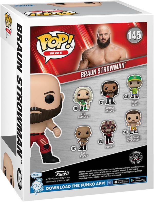 Funko POP! WWE: Braun Strowman - Collectable Vinyl Figure - Gift Idea - Official Merchandise - for Kids & Adults - Sports Fans - Model Figure for Collectors and Display