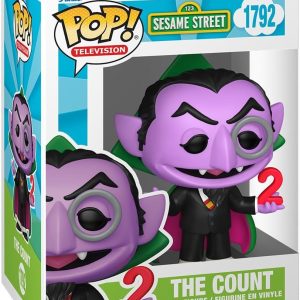 Funko Pop! TV: Sesame Street - The Count - Collectable Vinyl Figure - Gift Idea - Official Merchandise - Toys for Kids & Adults - TV Fans - Model Figure for Collectors and Display