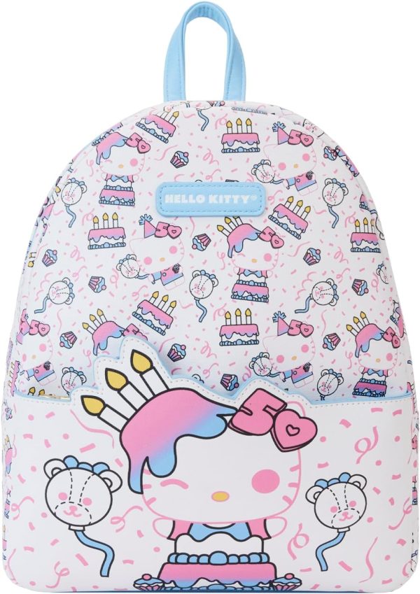 Funko Pop! Sanrio: Hello Kitty 50th Anniversary All Over Print Cake Mini-Backpack