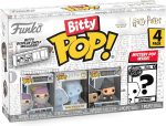Funko Bitty POP! HP - Dumbledore. 4-Pack - Albus Dumbledore. Nearly Headless Nick. Minerva McGonagall and A Surprise Mystery Mini Figure - 0.9 Inch (2.2 Cm) - Harry Potter Collectable - Gift Idea