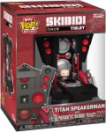 Funo Pop! Bitty Bots: Skibidi Toilet - Titan Speakerman - Parasitic Skibidi Toilet - 0.9 Inch and 4.7 Inch (11.9 Cm) - Television Collectable - Gift Idea - Toys for Kids & Adults