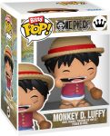 Funko Bitty Pop! One Piece - Monkey D. Luffy. Roronoa Zoro. Axe Hand Morgan. and A Surprise Mystery Mini Figure - 0.9 Inch (2.2 Cm) Collectable - Stackable Display Shelf Included - Party Bags