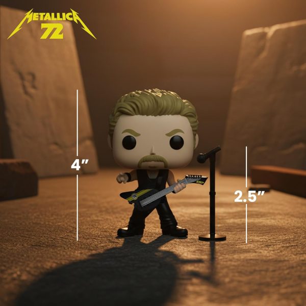 Funko Pop! Rocks: Metallica - James - 72 Seasons - Collectable Vinyl Figure - Gift Idea - Official Merchandise - Toys for Kids & Adults - Music Fans - Model Figure for Collectors and Display