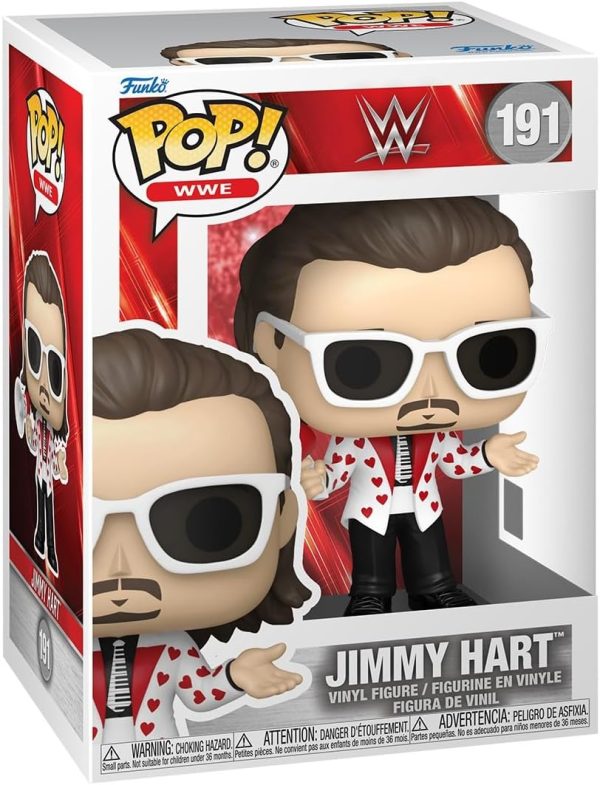 Funko Pop! WWE: Jimmy Hart - Collectable Vinyl Figure - Gift Idea - Official Merchandise - Toys for Kids & Adults - Sports Fans - Model Figure for Collectors and Display