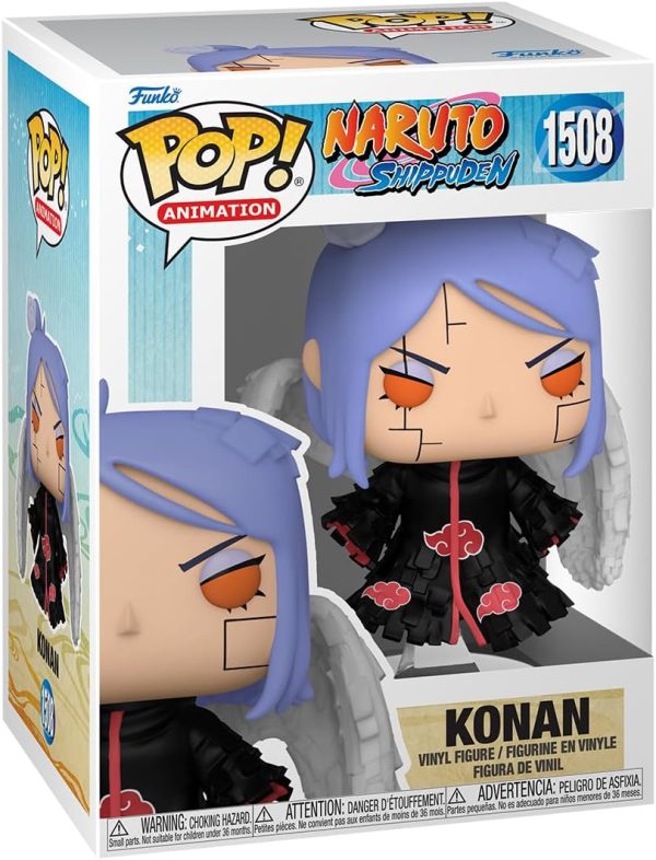 Funko POP! Animation: Naruto - Konan - Collectable Vinyl Figure - Gift Idea - Official Merchandise - for Kids & Adults - Anime Fans - Model Figure for Collectors and Display