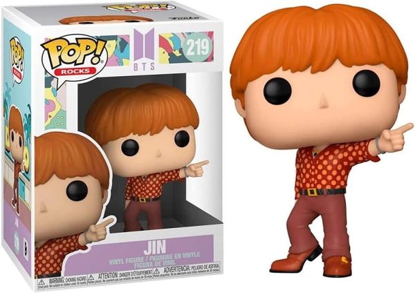 Funko Pop Rocks: BTS - Dynamite - Jin. Standard - Collectable Vinyl Figure - Gift Idea - Official Merchandise - Toys for Kids & Adults - Music Fans - Model Figure for Collectors and Display