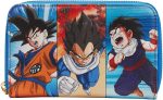 Loungefly Dragon Ball Z Trio Zip Around Wallet