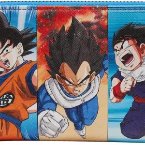 Loungefly Dragon Ball Z Trio Zip Around Wallet