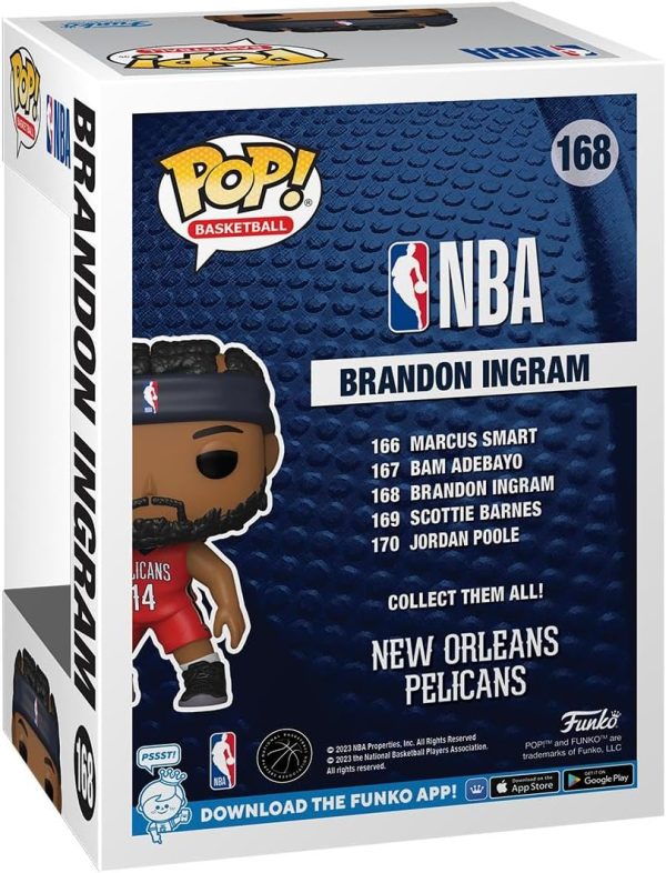 Funko Pop Collectible Toy Figure - Brandon Ingram - NBA - Collectable Vinyl Figure - Gift Idea - Official Merchandise - Toys for Kids & Adults - Sports Fans