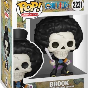 Funko Pop! Animation: One Piece - (Refresh) - Brook Collectable Vinyl Figure - Gift Idea - Official Merchandise - Toys for Kids & Adults - Anime Fans - Model Figure for Collectors and Display