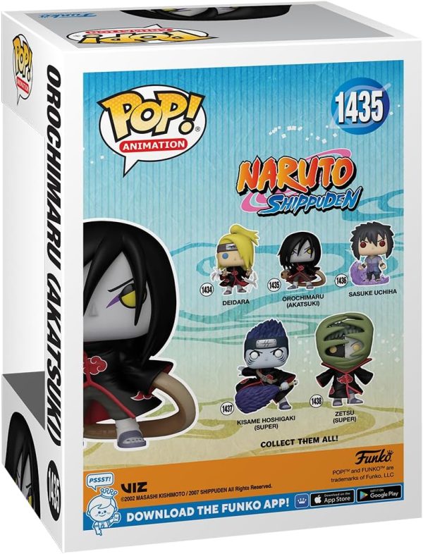 Funko POP! Animation: Naruto - Orochimaru - (Akatsuki) - Collectable Vinyl Figure - Gift Idea - Official Merchandise - for Kids & Adults - Anime Fans - Model Figure for Collectors and Display