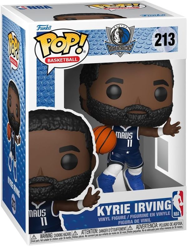 Funko Pop! NBA: Dallas Mavericks - Kyrie Irving - NBA Players - Collectable Vinyl Figure - Gift Idea - Official Merchandise - Toys for Kids & Adults - Sports Fans - for Collectors and Display