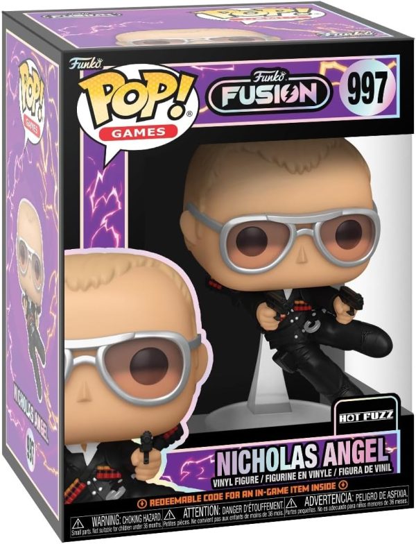 Funko POP! Games: Fusion - Nicholas Angel - Hot Fuzz - Collectable Vinyl Figure - Gift Idea - Official Merchandise - for Kids & Adults - Video Games Fans - Model Figure for Collectors and Display