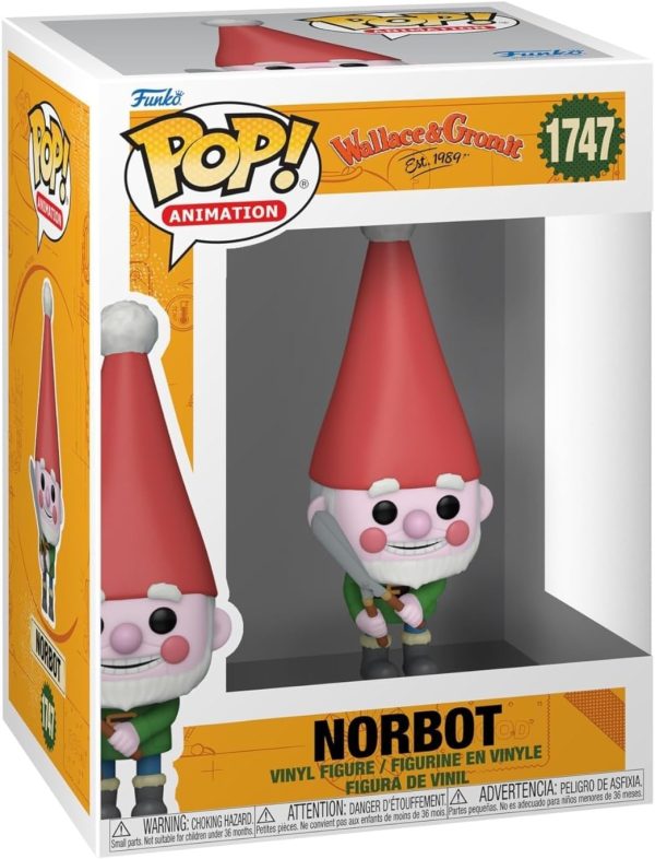 Funko POP Movies: Wallace & Gromit - Norbot - Wallace and Gromit - Collectable Vinyl Figure - Gift Idea - Official Merchandise - for Kids & Adults - Movies Fans - Model Figure for Collectors