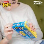 Funko Bitty POP! Disney - Mickey. 4-Pack - Mickey Mouse. Minnie Mouse (Pink Dress). Pluto and A Surprise Mystery Mini Figure - 0.9 Inch (2.2 Cm) Collectable - Stackable Display Shelf Included