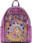 Loungefly Disney Stained Glass: Rapunzel Mini-Backpack. Amazon Exclusive