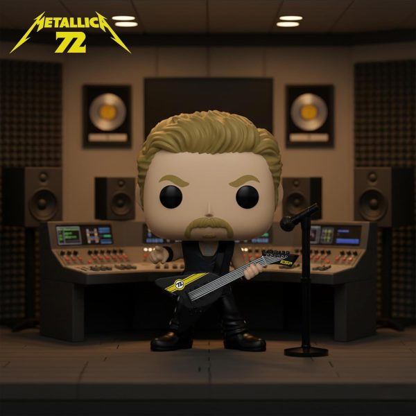 Funko Pop! Rocks: Metallica - James - 72 Seasons - Collectable Vinyl Figure - Gift Idea - Official Merchandise - Toys for Kids & Adults - Music Fans - Model Figure for Collectors and Display