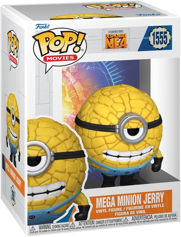 Funko POP! Movies: Despicable Me 4 ?C Super Jerry - Despicable Me: Minions - Collectable Vinyl Figure - Gift Idea - Official Merchandise - for Kids & Adults - Movies Fans - Model Figure for Collectors