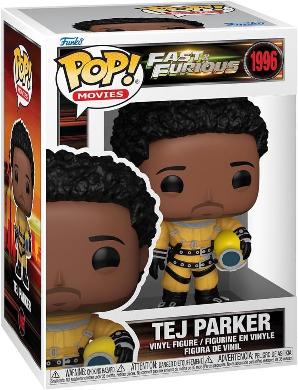 Funko Pop! Movies: Fast & Furious - Tej Parker - Collectable Vinyl Figure - Gift Idea - Official Merchandise - Toys for Kids & Adults - Movies Fans - Model Figure for Collectors and Display