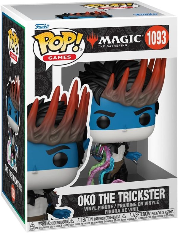 Funko Pop! Games: Magic: The Gathering - Oko The Trickster - Collectable Vinyl Figure - Gift Idea - Official Merchandise - Toys for Kids & Adults - Games Fans