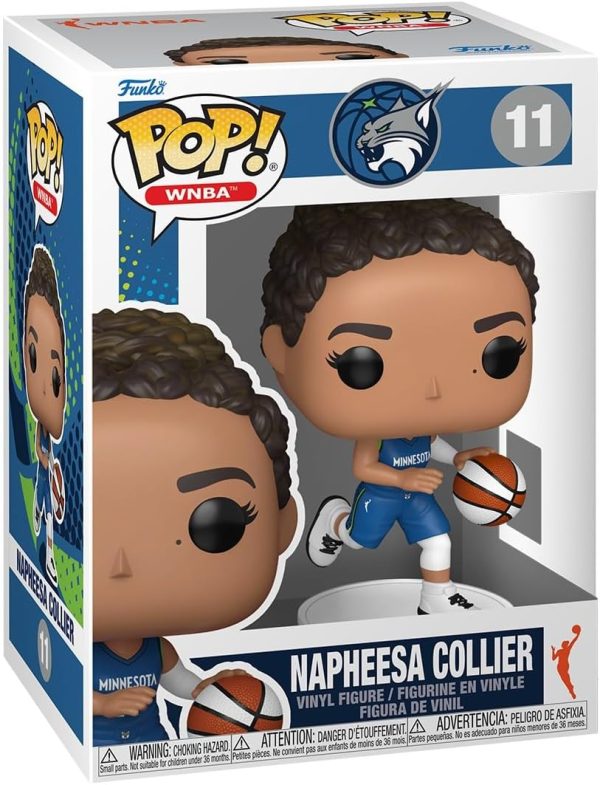 Funko Pop! WNBA: Minnesota Lynx - Napheesa Collier - Collectable Vinyl Figure - Gift Idea - Official Merchandise - Toys for Kids & Adults - Sports Fans - Model Figure for Collectors and Display