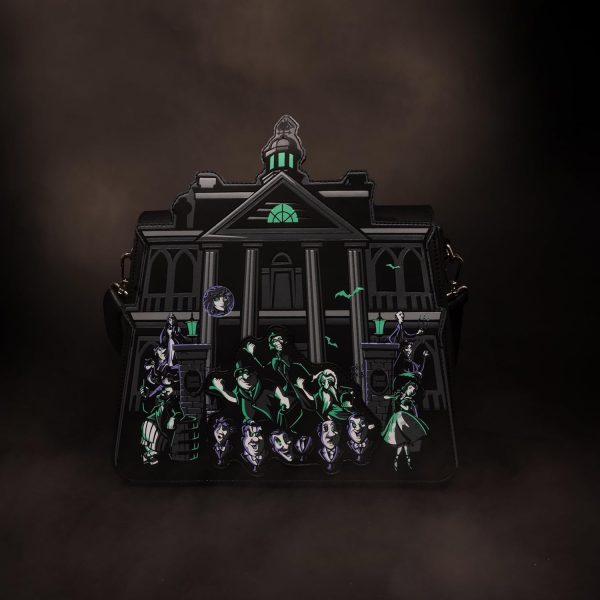 Loungefly Disney: Haunted Mansion Crossbody Purse. Amazon Exclusive