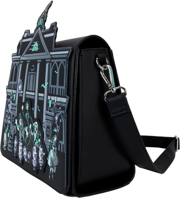 Loungefly Disney: Haunted Mansion Crossbody Purse. Amazon Exclusive