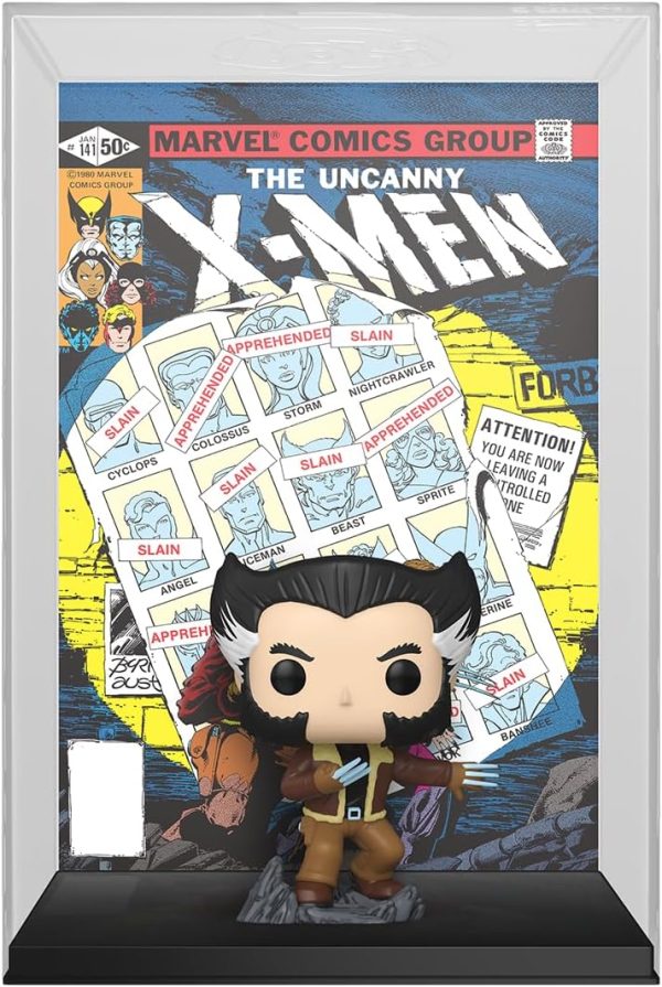 Funko POP! Comic Cover: Marvel - X-Men: Days of Future Past - (1981) Wolverine - Collectable Vinyl Figure - Gift Idea - Official Merchandise - for Kids & Adults - Movies Fans
