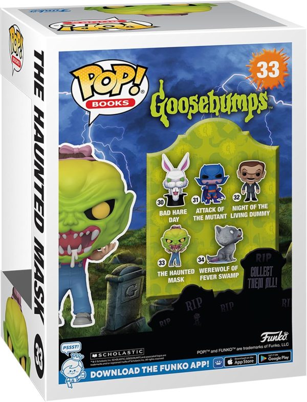 Funko Pop Books: Goosebumps - The Haunted Mask? - Collectable Vinyl Figure - Gift Idea - Official Merchandise - Toys for Kids & Adults - Horror Fans - Model Figure for Collectors and Display