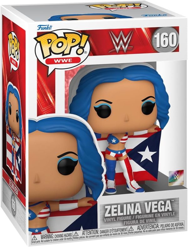 Funko POP! WWE: Zelina Vega - (Queen & LWO) - Collectable Vinyl Figure - Gift Idea - Official Merchandise - for Kids & Adults - Sports Fans - Model Figure for Collectors and Display