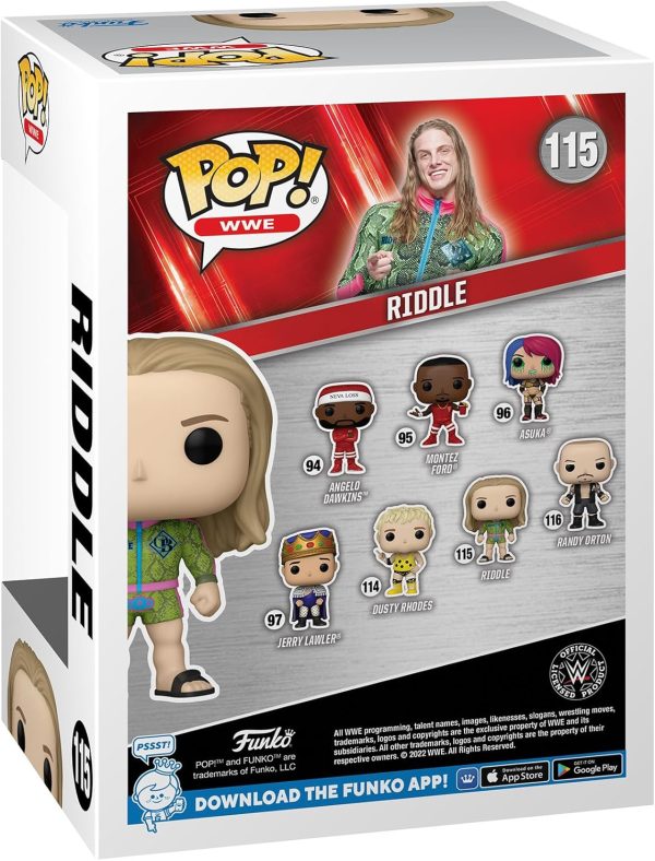 Funko Pop WWE: Matt Riddle - Collectable Vinyl Figure - Gift Idea - Official Merchandise - Toys for Kids & Adults - Sports Fans - Model Figure for Collectors and Display