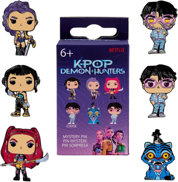 Funko Pop! By Loungefly KPop Demon Hunters Mystery Box Pin