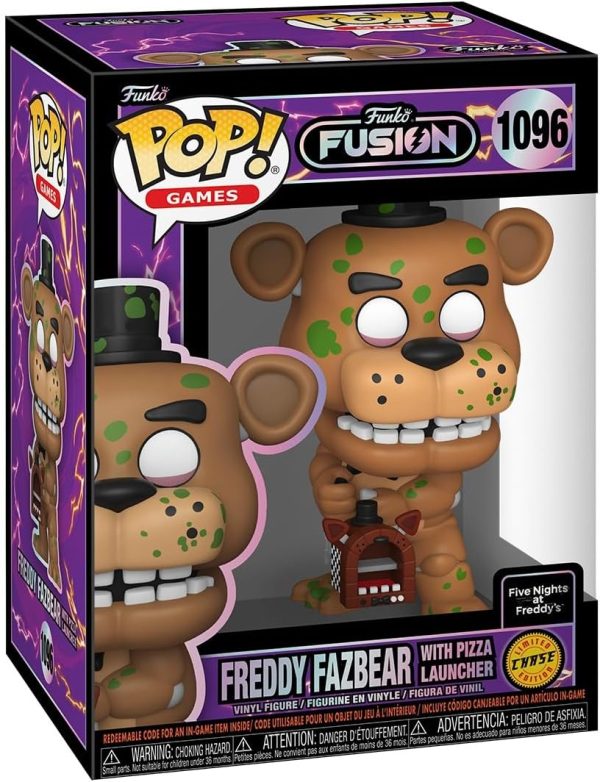 Funko Pop! Games: Fusion - Freddy Fazbear - 1/6 Odds for Rare Chase Variant Fusion - Collectable Vinyl Figure - Gift Idea - Official Merchandise - Toys for Kids & Adults Fusion Fans