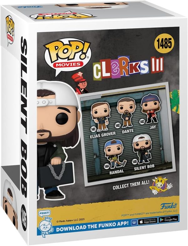 Funko POP! Movies: Clerks 3 - Silent Bob - Collectable Vinyl Figure - Gift Idea - Official Merchandise - for Kids & Adults - Movies Fans - Model Figure for Collectors and Display