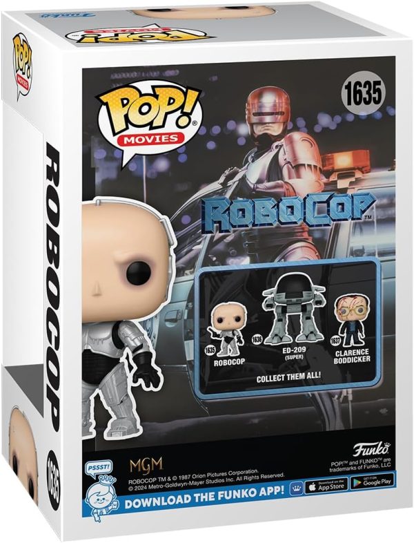 Funko POP! Movies: Robocop - Robocop - Collectable Vinyl Figure - Gift Idea - Official Merchandise - for Kids & Adults - Movies Fans - Model Figure for Collectors and Display