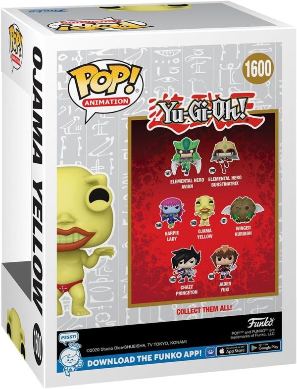 Funko POP! Animation: Yu-Gi-Oh! - Ojama Yellow - Collectable Vinyl Figure - Gift Idea - Official Merchandise - for Kids & Adults - Anime Fans - Model Figure for Collectors and Display