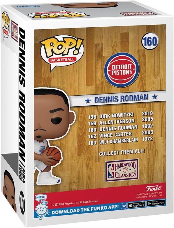 Funko POP! NBA: Legends - Dennis Rodman?? Rodman - (1992) - Collectable Vinyl Figure - Gift Idea - Official Merchandise - for Kids & Adults - Sports Fans - Model Figure for Collectors and Display