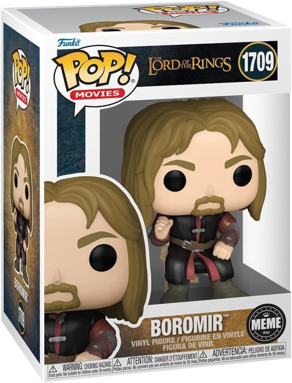 Funko POP Vinyl: Meme ?C Boromir? - Lord of The Rings - Collectable Vinyl Figure - Gift Idea - Official Merchandise - for Kids & Adults - Movies Fans - Model Figure for Collectors and Display