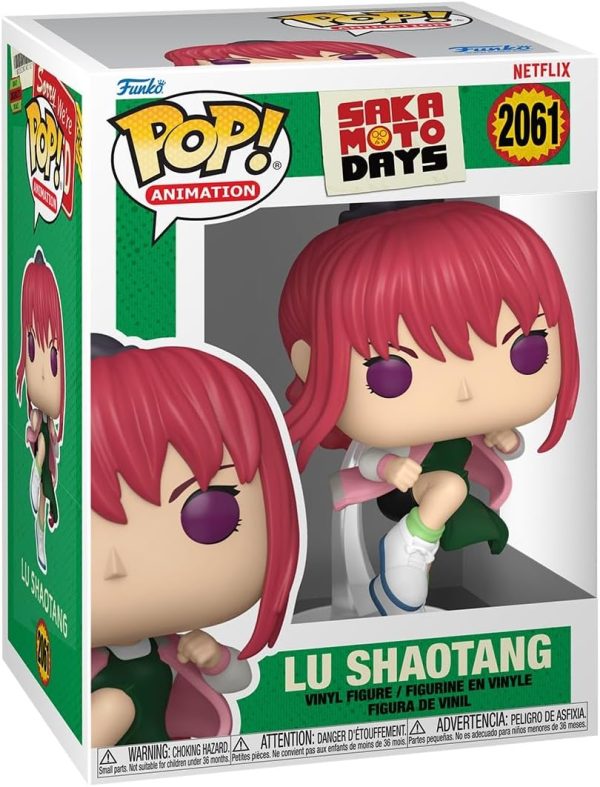 Funko Pop! Animation: Sakamoto Days - Lu Shaotang - Collectable Vinyl Figure - Gift Idea - Official Merchandise - Toys for Kids & Adults - Anime Fans - Model Figure for Collectors and Display