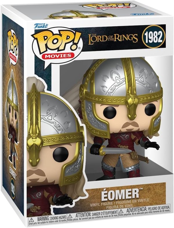 Funko Pop! Movies: Lord of The Rings - Eomer - Collectable Vinyl Figure - Gift Idea - Official Merchandise - Toys for Kids & Adults - Movies Fans - Model Figure for Collectors and Display
