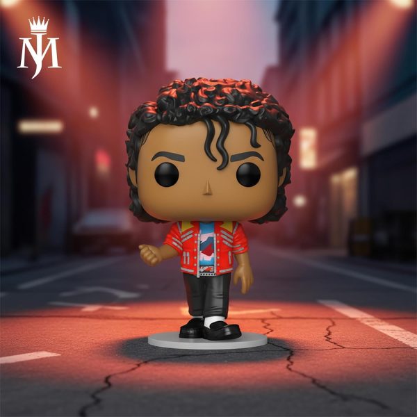 Funko Pop! Rocks: Michael Jackson - Beat It - Collectable Vinyl Figure - Gift Idea - Official Merchandise - Toys for Kids & Adults - Music Fans - Model Figure for Collectors
