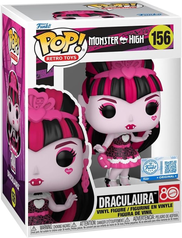 Funko Pop! Vinyl: Monster High - Draculaura Sweet 16 - Collectable Vinyl Figure - Gift Idea - Official Merchandise - Toys for Kids & Adults - Movies Fans - Model Figure for Collectors