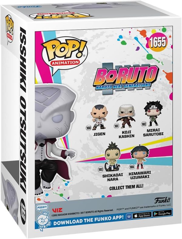 Funko Pop! Animation: Boruto: Naruto Next Generations - Isshiki Otsutsuki. Glow in The Dark. Amazon Exclusive