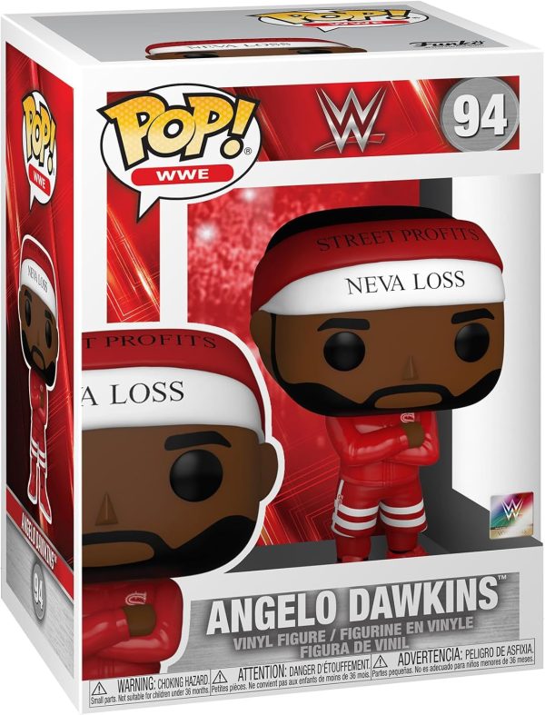 Funko Pop Pop WWE: Street Profits - Angelo Dawkins - Collectable Vinyl Figure - Gift Idea - Official Merchandise - Toys for Kids & Adults - Sports Fans - Model Figure for Collectors and Display