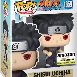 Funko POP! Animation: Naruto - Shisui Uchiha with Kunai - Glow in The Dark - Collectable Vinyl Figure - Gift Idea - Official Merchandise - for Kids & Adults - Anime Fans