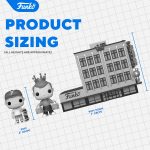 Funko Pop! Starter Set: The Nightmare Before Christmas Bitty Bundle Pack - 6 Pack - Zero. Sally. Jack Skellington. Bitty Ride Snowmobile. and Bitty Town Jack's House - Gift Idea - Disney Fans