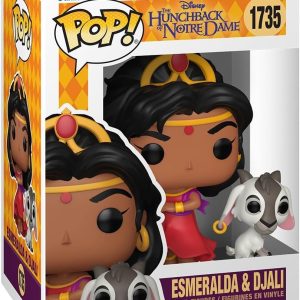 Funko Pop! & Buddy: Hunchback of Notre Dame - Esmeralda and Djali - Collectable Vinyl Figure - Gift Idea - Official Merchandise - Toys for Kids & Adults - Movies Fans